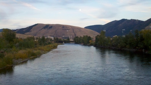 October Evening River