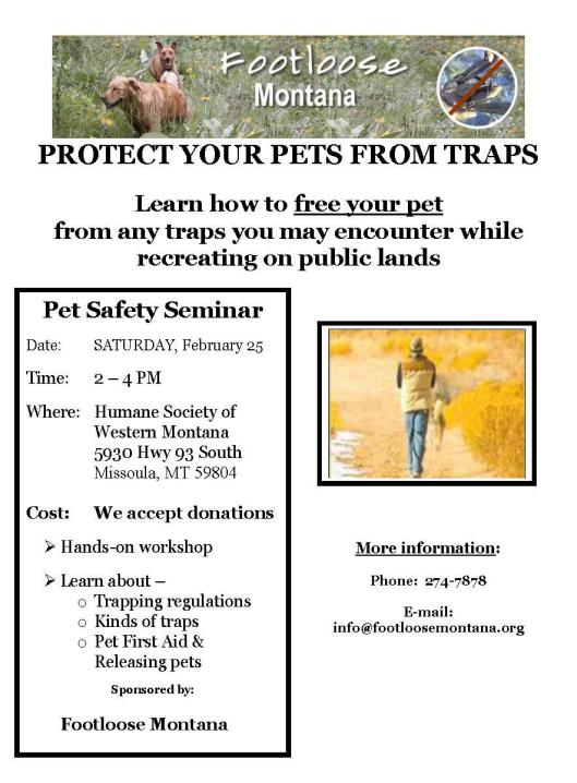 Trap Workshop Poster