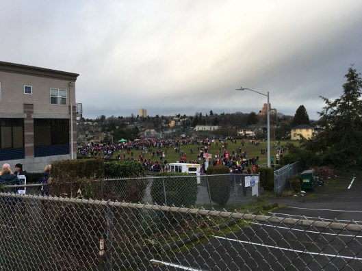 Only a few people here so far